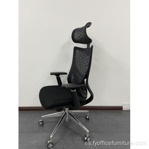 Precio mayorista Silla ejecutiva ergonómica reclinable de malla para oficina